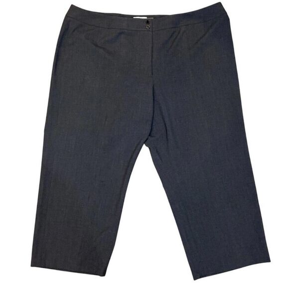 Calvin Klein Pants - Calvin Klein Traditional 24W Gray Dress Pants, Career Work Plus Size Petite